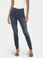 Spodnie damskie - ONLY Jeansy Mila 15231285 Granatowy Skinny Fit - miniaturka - grafika 1