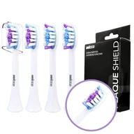 Końcówki do szczoteczek elektrycznych - Końcówki do Smilesonic GO EX UP Białe - miniaturka - grafika 1