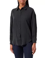 Bluzki damskie - Bestseller A/S Onliris L/S Modal Shirt WVN bluzka damska, czarny, XXL - miniaturka - grafika 1