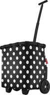 Torby i wózki na zakupy - Koszyk na kółkach Carrycruiser w białe grochy - miniaturka - grafika 1