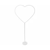 Balony i akcesoria - Godan Stelaż do balonów Serce na sztycy 84 cm - miniaturka - grafika 1