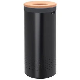 Brabantia Kosz na bieliznę 120022 60L Czarny - Kosze na bieliznę - miniaturka - grafika 1