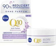 Kremy do twarzy - NIVEA Q10 krem przeciwzmarszczkowy, kojąca pielęgnacja na dzień, LSF15, 50 ml - miniaturka - grafika 1