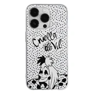 Etui i futerały do telefonów - ERT GROUP etui na telefon Apple Iphone 14 PRO, case oryginalny i oficjalnie licencjonowany przez Disney, wzór Cruella 002, optymalnie dopasowane, plecki z TPU cześciowo przeźroczyste - miniaturka - grafika 1