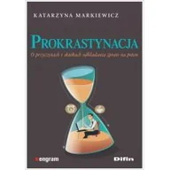Psychologia - Prokrastynacja Katarzyna Markiewicz - miniaturka - grafika 1