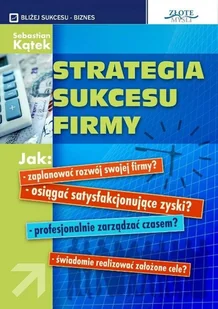 Strategia Sukcesu Firmy - Biznes - miniaturka - grafika 1