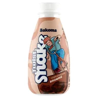 Mleko - Bakoma Twist Shake Mleczko o smaku czekoladowego brownie 380 g - miniaturka - grafika 1