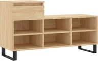 Szafki na buty - vidaXL Stojak na buty dąb sonoma 102x36x60 cm Materiał drewnopochodny - miniaturka - grafika 1