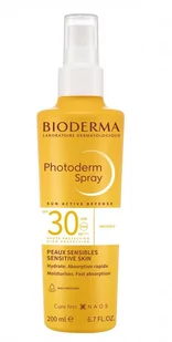 Bioderma Photoderm Spray SPF30 Lekki spray do ciała 200 ml - Balsamy i kremy do opalania - miniaturka - grafika 1