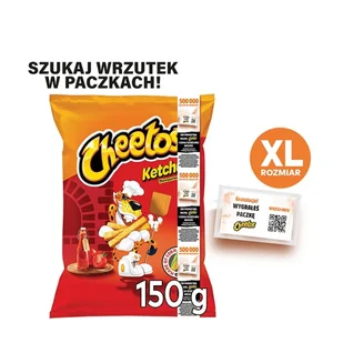 Cheetos - Chrupki o smaku ketchupowym - Chrupki - miniaturka - grafika 1