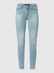 Jeansy o kroju skinny fit z dodatkiem streczu model ‘New Luz’ - Spodnie damskie - miniaturka - grafika 1