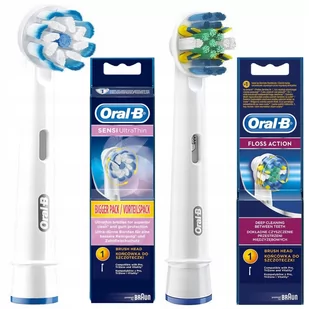 2 Końcówki Oral-B Sensi Ultrathin Floss Action - Końcówki do szczoteczek elektrycznych - miniaturka - grafika 1