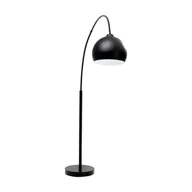 Lampy stojące - KARE Lounge Small Deal Eco lampa łukowa, czarna - miniaturka - grafika 1