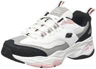 Trampki damskie - Skechers Damskie trampki D'Lites 4.0 Fresh Diva - miniaturka - grafika 1
