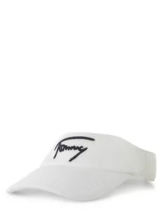 Tommy Jeans - Damska czapka z daszkiem, biały - Czapki damskie - miniaturka - grafika 1