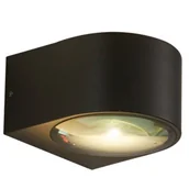 Lampy ogrodowe - Kinkiet zewnętrzny Pesaro OWL-8082-4K Italux LED 10W 4000K IP54 czarny - miniaturka - grafika 1