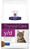 Sucha karma dla kotów - Hills Prescription Diet Y/D Feline Thyroid Care 1,5 kg - miniaturka - grafika 1