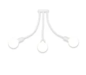 Lampy sufitowe - Top Light Galileo 3 B - Żyrandol 3xE27/40W/230V biały - miniaturka - grafika 1