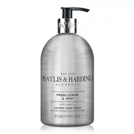 Mydła - Baylis & Harding Elements Lemon & Mint Hand Wash 500ml - Mydło do rąk 500 ml - miniaturka - grafika 1