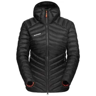 Kurtki i kamizelki sportowe damskie - Damska kurtka puchowa Mammut Broad Peak IN Hooded Jacket Women Rozmiar: L / Kolor: czarny - miniaturka - grafika 1