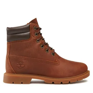 Trapery Timberland Linden Woods Wp 6 Inch TB0A156Z2421 Brązowy - Botki damskie - miniaturka - grafika 1