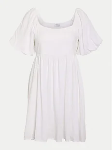 Noisy May Sukienka letnia Leilani 27033018 Biały Regular Fit - Sukienki - miniaturka - grafika 1