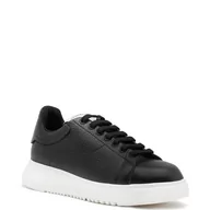 Trampki męskie - Emporio Armani Trampki | z dodatkiem skóry - miniaturka - grafika 1