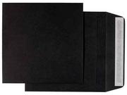 Artykuły biurowe - Papeterra Burano Black. Czarna gładka, próbka kopert ozdobnych Dl 110x220 mm (ppp16) ppp16 - miniaturka - grafika 1