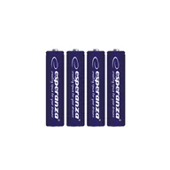 Baterie i akcesoria - Esperanza EZB101 baterie alkaliczne aa 4szt ESP-EZB101 - miniaturka - grafika 1