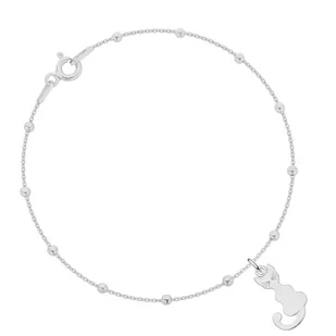 Bransoletka srebrna z kotkiem - Bransoletki - miniaturka - grafika 1