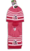 Rękawiczki - Komplet Czapka Szalik Rękawiczki Minnie Jasny Róż - miniaturka - grafika 1