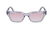 Okulary przeciwsłoneczne - Lacoste Okulary przeciwsłoneczne damskie, jasnoszary, Rozmiar uniwersalny - miniaturka - grafika 1