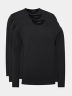 Koszulki męskie - Tommy Hilfiger Komplet 3 longsleeve UM0UM03022 Czarny Slim Fit - miniaturka - grafika 1