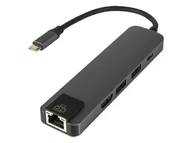 Karty sieciowe - Karta sieciowa USB-C RJ45+HDMI K-03 86-060# - miniaturka - grafika 1