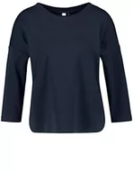 Koszulki i topy damskie - GERRY WEBER Edition T-shirt damski 870001-44073, granatowy, 36 (DE), grantowy, 36 - miniaturka - grafika 1