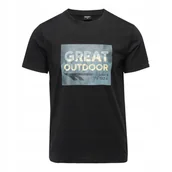 Koszulki męskie - Męska Koszulka z krótkim rękawem MIDIO M - miniaturka - grafika 1