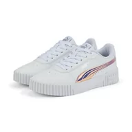Buty sportowe damskie - Buty Puma Carina 2.0 Holo Jr 387985 (kolor Biały, rozmiar 38) - miniaturka - grafika 1