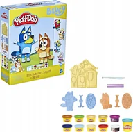 Masy plastyczne - Play-Doh Ciastolina Bluey I Bingo + Akcesoria Zestaw Dla Dzieci Prezent - miniaturka - grafika 1