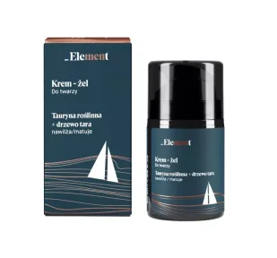 BASIL ELEMENT Krem żel do twarzy dla mężczyzn, 50ml - Kosmetyki do pielęgnacji twarzy męskie - miniaturka - grafika 2