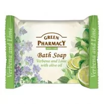 Green Pharmacy Bath Soap mydło w kostce Werbena Limonka i Olejek z Oliwek 100g - Mydła - miniaturka - grafika 1