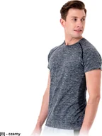 Odzież robocza - R.E.I.S. TROMS-SS - Koszulka termoaktywna z krótkim rękawem TROMS - czarny 2XL - miniaturka - grafika 1