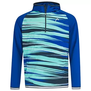 Head Męska bluza z kapturem Topspin, królewski błękit, XL - Bluzy męskie - miniaturka - grafika 1