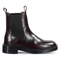 Botki damskie - Sztyblety Gant 31541129 Brązowy - miniaturka - grafika 1