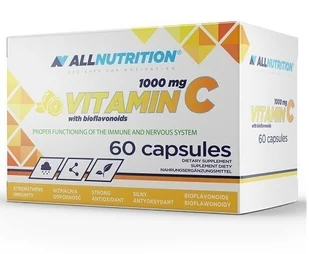 123ratio ALLNUTRITION Vitamin C 1000 + bioflawonoidy 60 kaps 3310321 - Witaminy i minerały - miniaturka - grafika 1