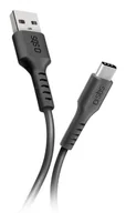 Kable komputerowe i do monitorów - SBS TECABLEMICROC10K kabel USB USB 2.0 1 m USB A USB C Czarny - miniaturka - grafika 1