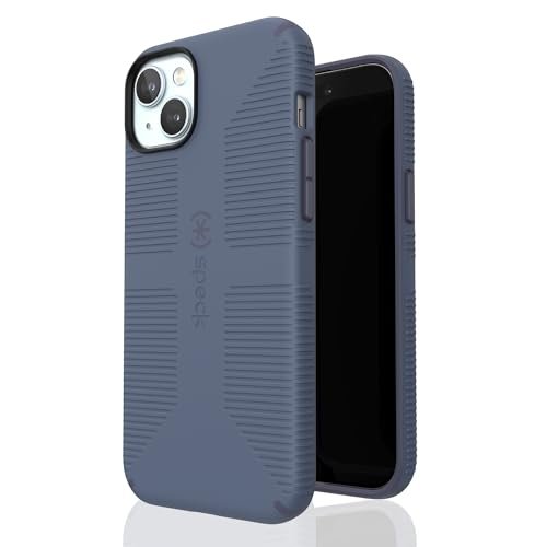 Speck Etui na iPhone'a 15 Plus – stworzone dla MagSafe, uchwyt chroniący przed upadkiem – iPhone 15 Plus i iPhone 14 Plus – odporne na zarysowania, miękkie w dotyku, etui na telefon 6,7 cala – uchwyt