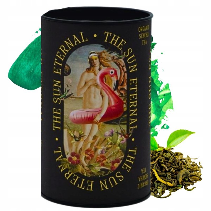 JAPOŃSKA HERBATA ZIELONA SENCHA ekologiczna premium puszka na prezent 60 g