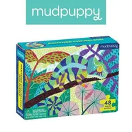 Puzzle - Mudpuppy Puzzle mini Kameleon lamparci 48 elementów 4+ - miniaturka - grafika 1