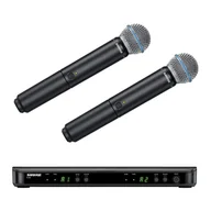 Mikrofony estradowe - Shure BLX288E/B58 - System bezprzewodowy ♦ 30 DNI NA ZWROT ♦ GWARANCJA DOOR-TO-DOOR ♦ SZYBKA WYSYŁKA - miniaturka - grafika 1