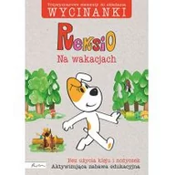 Książki edukacyjne - Papilon Reksio. Wycinanki. Na wakacjach Maria Szarf - miniaturka - grafika 1